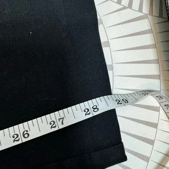 Chicos Women’s Black‎ Flat Front Pants Fabulously Slimming Chicos Size 3 - Picture 7 of 8